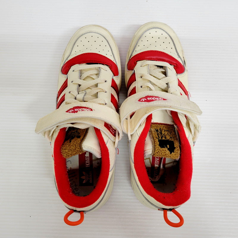 【中古品】【メンズ】 adidas Originals アディダスオリジナルス HOME ALONE FORUM LOW GZ4378 フォーラム 84 ロー ホームアローン スニーカー 161-240513-mk-07-izu サイズ：26.5cm カラー：CWHITE/COURED/OWHITE 万代Net店