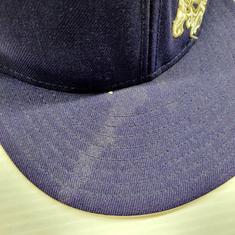 【中古品】【メンズ/レディース】 NEW ERA ニューエラ SAN DIEGO サンディエゴ ロゴ キャップ 刺繍 帽子 服飾雑貨 185-240709-ay-13-izu サイズ：7 1/2(59.6cm) カラー：ネイビー 万代Net店