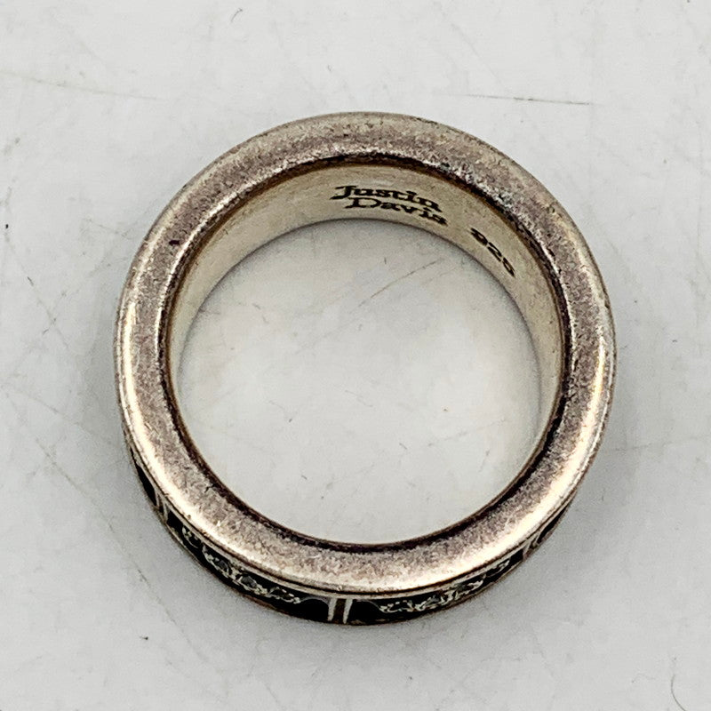 【中古品】【メンズ】 Justin Davis ジャスティンデイビス PRIDE&JOY CROWN RING SV925 プライド＆ジョイ クラウンリング 指輪 シルバー925 アクセサリー 192-240612-hi-19-izu カラー：シルバー 万代Net店