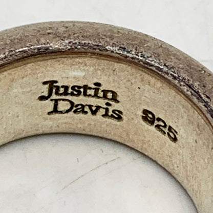 【中古品】【メンズ】 Justin Davis ジャスティンデイビス PRIDE&JOY CROWN RING SV925 プライド＆ジョイ クラウンリング 指輪 シルバー925 アクセサリー 192-240612-hi-19-izu カラー：シルバー 万代Net店