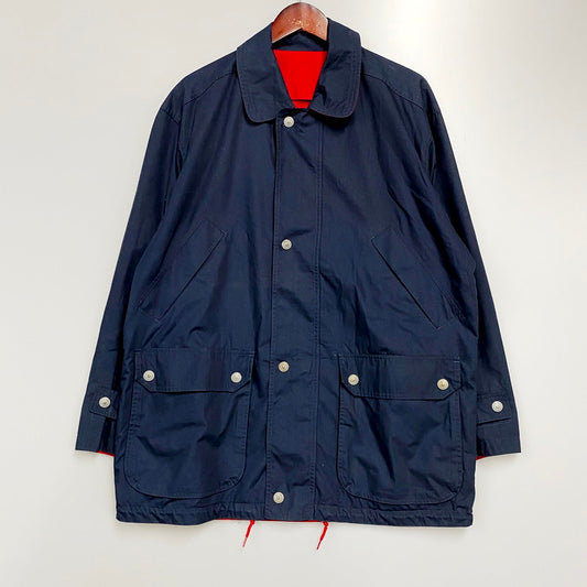 【中古品】【メンズ】 OCEAN'S オーシャンズ リバーシブルジャケット アウター 146-240524-mk-40-izu サイズ：48 カラー：ネイビー/レッド 万代Net店