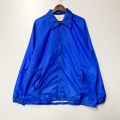 【現状渡し品】【メンズ】  K MART COACH JACKET ケイマート コーチジャケット バックプリント アウター 146-240612-ay-11-izu サイズ：L カラー：ブルー 万代Net店