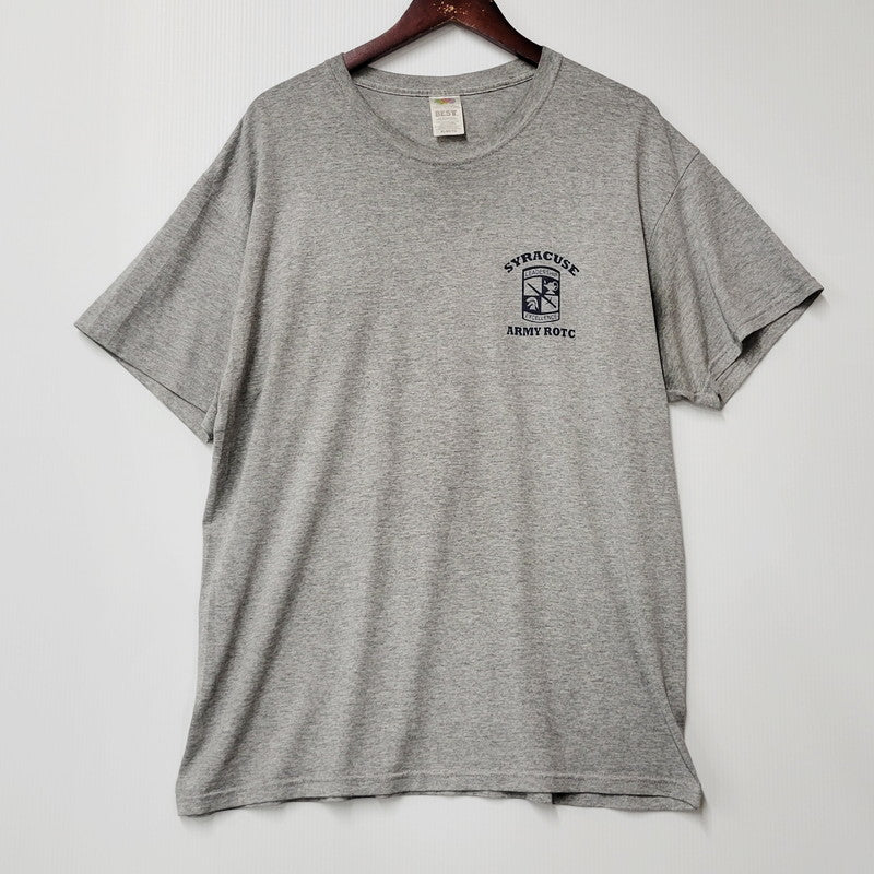 【現状渡し品】【メンズ】 FRUIT OF THE LOOM フルーツオブザルーム Tシャツ 半袖 トップス 146-240909-mm-12-izu サイズ：XL カラー：グレー 万代Net店