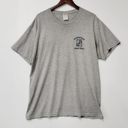 【現状渡し品】【メンズ】  FRUIT OF THE LOOM フルーツオブザルーム Tシャツ 半袖 トップス 146-240909-mm-12-izu サイズ：XL カラー：グレー 万代Net店