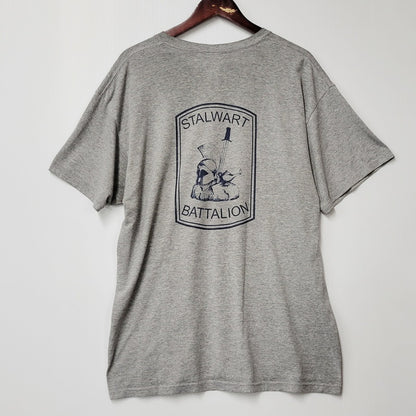 【現状渡し品】【メンズ】 FRUIT OF THE LOOM フルーツオブザルーム Tシャツ 半袖 トップス 146-240909-mm-12-izu サイズ：XL カラー：グレー 万代Net店