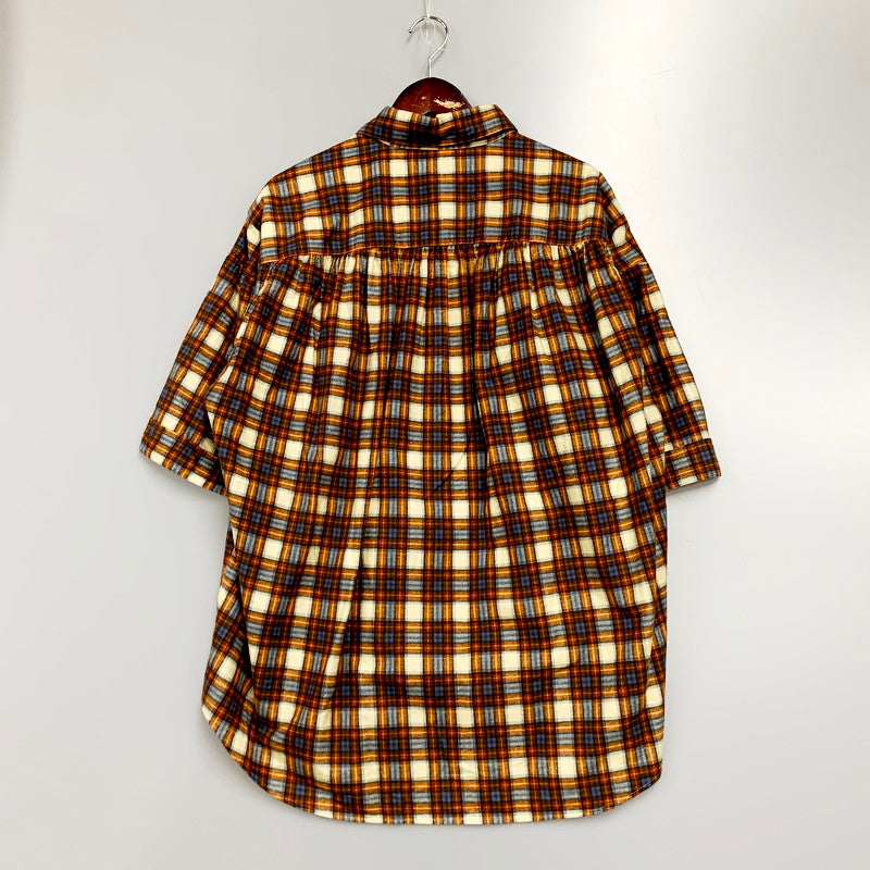 【中古美品】【メンズ】  AIE エーアイイー SS PAINTER SHIRT FLANNEL エーアイイー ペインターシャツ チェックシャツ トップス 140-240609-mk-17-izu サイズ：L カラー：マルチカラー 万代Net店