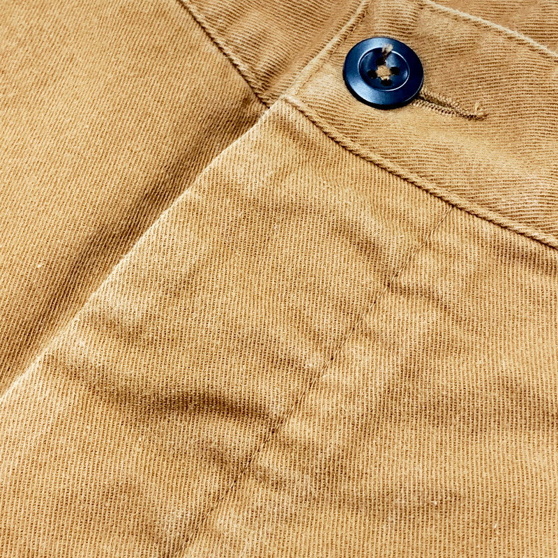 【中古品】【レディース】 MHL. エムエイチエル WASHED COTTON DRILL 595-1143500 ウォッシュドコットンドリル パンツ 168-240601-hi-01-izu カラー：ブラウン 万代Net店