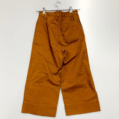 【中古品】【レディース】 MHL. エムエイチエル WASHED COTTON DRILL 595-1143500 ウォッシュドコットンドリル パンツ 168-240601-hi-01-izu カラー：ブラウン 万代Net店