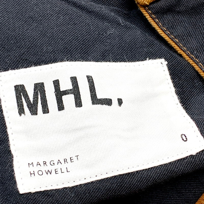 【中古品】【レディース】 MHL. エムエイチエル WASHED COTTON DRILL 595-1143500 ウォッシュドコットンドリル パンツ 168-240601-hi-01-izu カラー：ブラウン 万代Net店