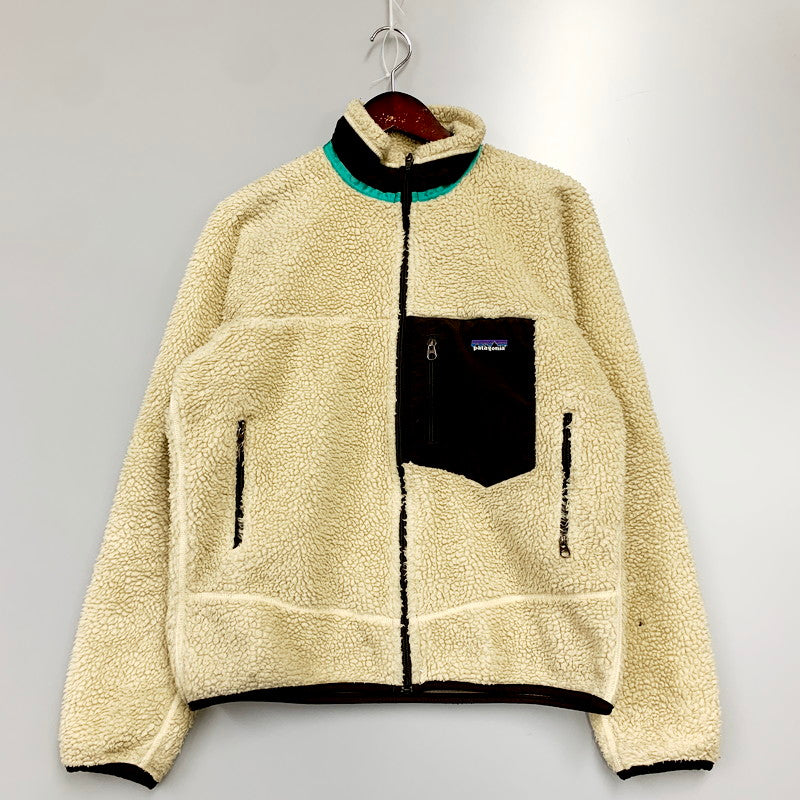 【中古品】【メンズ】 patagonia パタゴニア CLASSIC RETRO X クラシック レトロX ジャケット ボアジャケット アウター 144-240611-mm-1-izu サイズ：サイズ不明 カラー：ベージュ 万代Net店