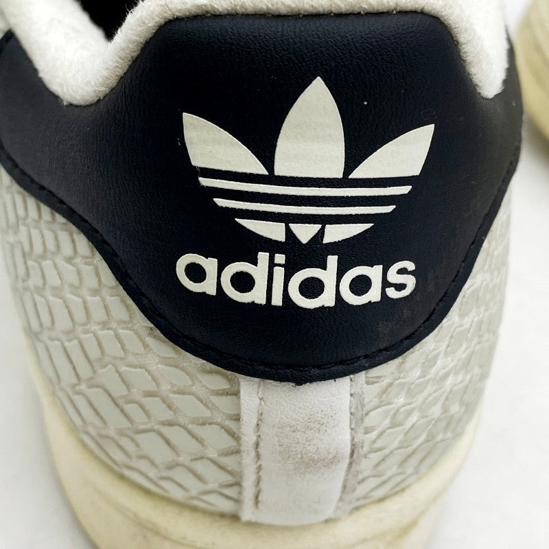 【中古品】【メンズ】 adidas アディダス × ATMOS アトモス コラボ SUPERSTAR G-SNK FY5253 スーパースター スニーカー 靴 161-240530-hi-13-izu サイズ：26.5cm US 8 1/2 カラー：ホワイト 万代Net店