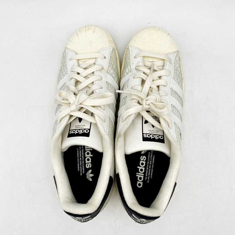 【中古品】【メンズ】 adidas アディダス × ATMOS アトモス コラボ SUPERSTAR G-SNK FY5253 スーパースター スニーカー 靴 161-240530-hi-13-izu サイズ：26.5cm US 8 1/2 カラー：ホワイト 万代Net店