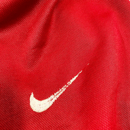 【中古品】【メンズ】 NIKE ナイキ 90’S HALF PANTS ハーフパンツ ショート ジャージ ショーツ パンツ ズボン ボトムス 157-240608-ay-02-izu サイズ：L カラー：レッド 万代Net店