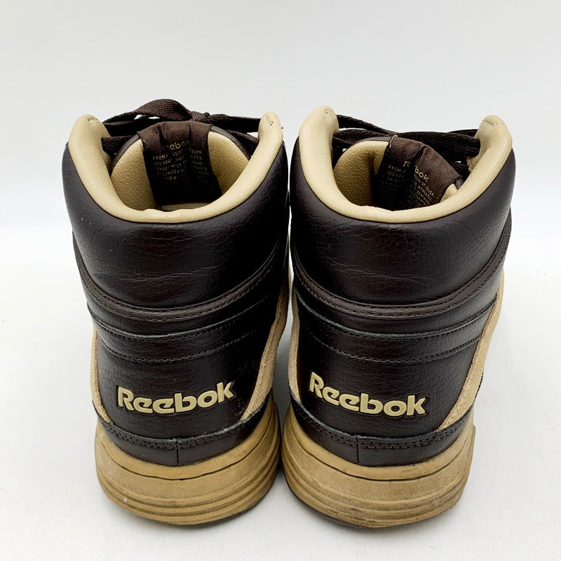 【中古品】【メンズ】 Reebok リーボック SNEAKERS RB709 961455 ハイカットスニーカー 靴 163-240606-hi-08-izu サイズ：27cm カラー：ブラウン 万代Net店