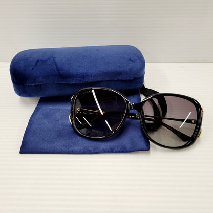 【中古美品】【メンズ/レディース】 GUCCI グッチ GG0649SK サングラス 小物 服飾雑貨 183-240613-ay-11-izu サイズ：58口16-135 カラー：ブラック×ゴールド 万代Net店