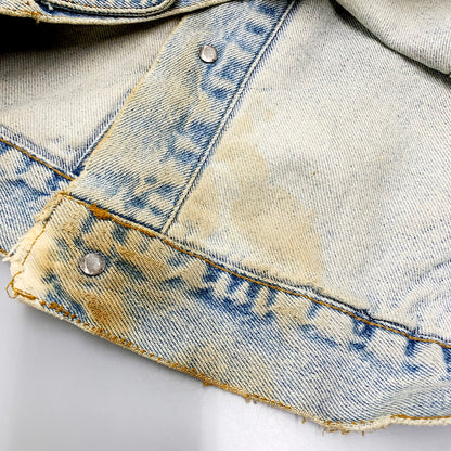 【現状渡し品】【メンズ】 Levi's リーバイス CUSTOM DENIM JACKET 73549-0214 カスタムデニムジャケット ライトアウター 146-240614-hi-01-izu カラー：ライトインディゴ 万代Net店