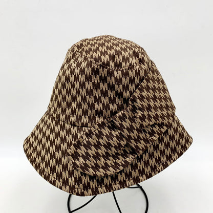 【中古品】【レディース】 MAXMARA BUCKET HAT マックスマーラ バケットハット イタリア製 帽子 服飾雑貨 183-240626-ay-36-izu サイズ：57 カラー：ブラウン系 万代Net店