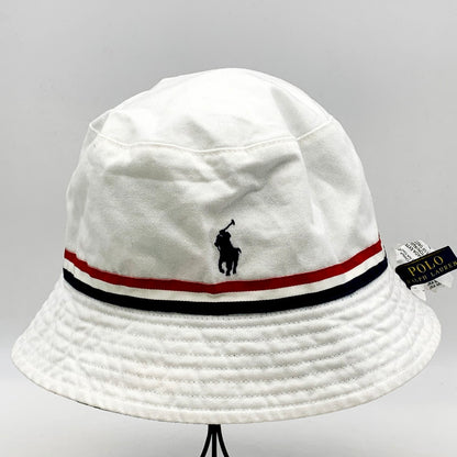 【中古品】【メンズ】 POLO RALPH LAUREN ポロ・ラルフローレン 2016 RIO OLYMPIC BUCKET HAT バケットハット 帽子 185-240615-hi-08-izu サイズ：L/XL カラー：ブルー 万代Net店