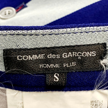 【中古品】【メンズ】  COMME DES GARCONS HOMME PLUS コムデギャルソンオムプリュス PP-04056S AD2000 00S STRIPE DESIGN WOOL PANTS ストライプデザイン ウールパンツ ボトムス 151-240622-mm-6-izu サイズ：S カラー：マルチ 万代Net店