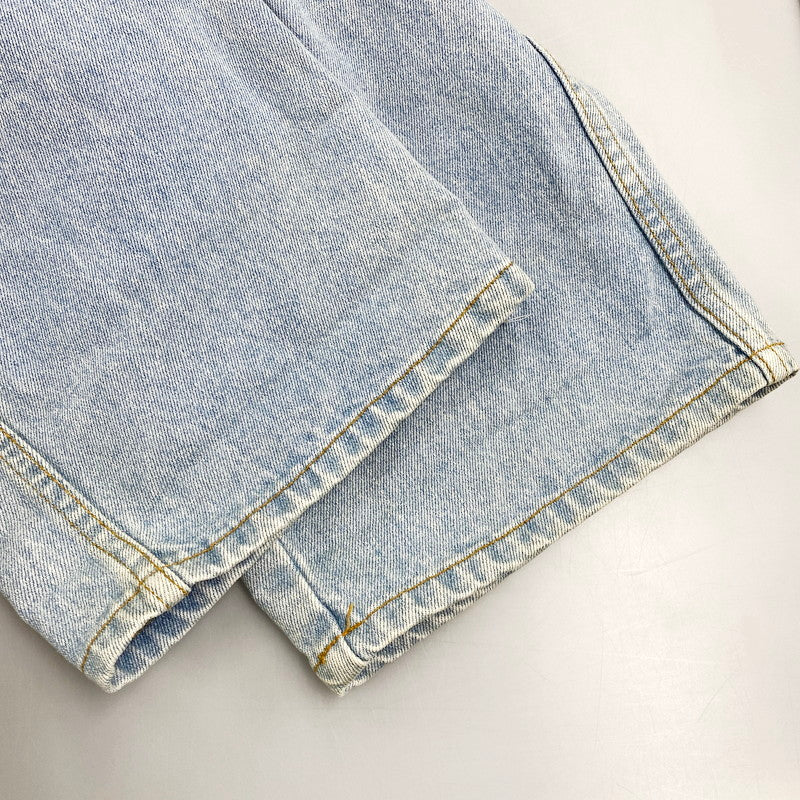 【中古品】【メンズ】  POLO JEANS RALPH LAUREN ポロ ジーンズ ラルフローレン メキシコ製 90S BAGGY DENIM PANTS バギー デニムパンツ ジーンズ ボトムス 157-240628-mm-3-izu サイズ：34 カラー：ライトインディゴ 万代Net店