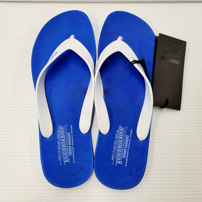 【中古品】【メンズ】 NEIGHBORHOOD ネイバーフッド HENRY&HENRY/R-SANDAL 161EIHRN-FW02 ヘンリーアンドヘンリー ビーチ サンダル シューズ 靴 165-240719-ay-05-izu サイズ：43-44 カラー：ブルー×ホワイト 万代Net店