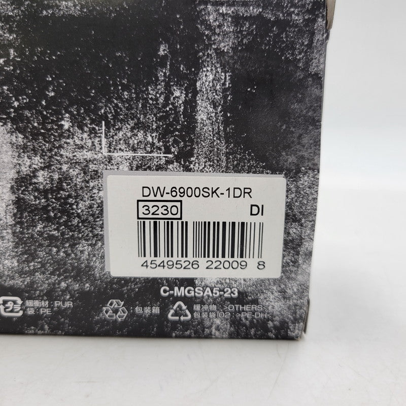 【中古美品】【メンズ/レディース】 G-SHOCK ジーショック DW-6900SK-1 腕時計 196-260527-as-07-izu カラー：クリア×ブラック 万代Net店