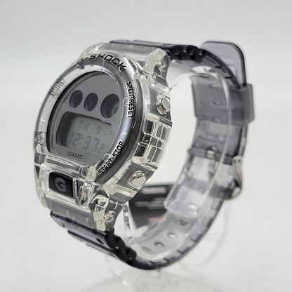 【中古美品】【メンズ/レディース】 G-SHOCK ジーショック DW-6900SK-1 腕時計 196-260527-as-07-izu カラー：クリア×ブラック 万代Net店