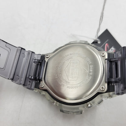 【中古美品】【メンズ/レディース】 G-SHOCK ジーショック DW-6900SK-1 腕時計 196-260527-as-07-izu カラー：クリア×ブラック 万代Net店
