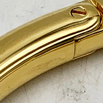 【中古品】【メンズ/レディース】  VITA FEDE GOLD BANGLE ヴィタフェデ ゴールドバングル イタリア製 アクセサリー 192-240706-ay-04-izu カラー：ゴールド 万代Net店