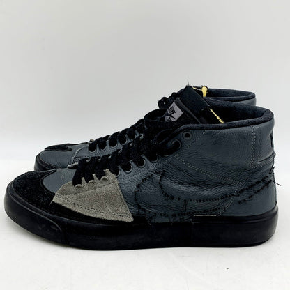 【中古品】【メンズ】 NIKE SB ナイキエスビー BLAZER MID EDGE DA2189-00 ズーム ブレーザー ミッド エッジ スニーカー シューズ 靴 160-240713-mk-05-izu サイズ：27.5cm カラー：IRON GREY BLACK-BLACK 万代Net店