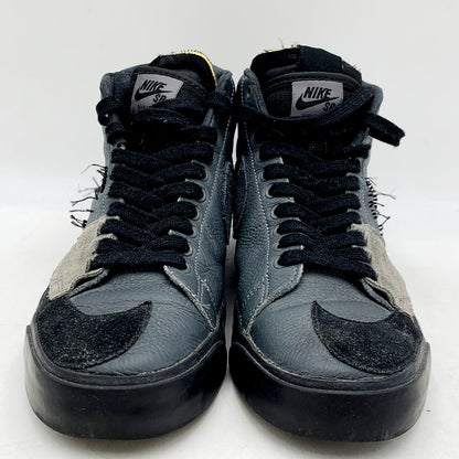 【中古品】【メンズ】 NIKE SB ナイキエスビー BLAZER MID EDGE DA2189-00 ズーム ブレーザー ミッド エッジ スニーカー シューズ 靴 160-240713-mk-05-izu サイズ：27.5cm カラー：IRON GREY BLACK-BLACK 万代Net店