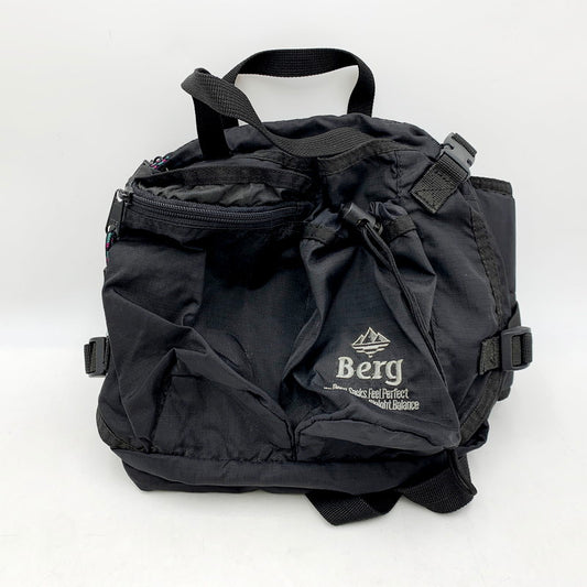 【中古品】【メンズ/レディース】 Mizuno ミズノ × BERG ベルグ 00S タクティカルベルト ギミックボディバッグ 鞄 カバン 188-240716-ay-11-izu カラー：ブラック 万代Net店