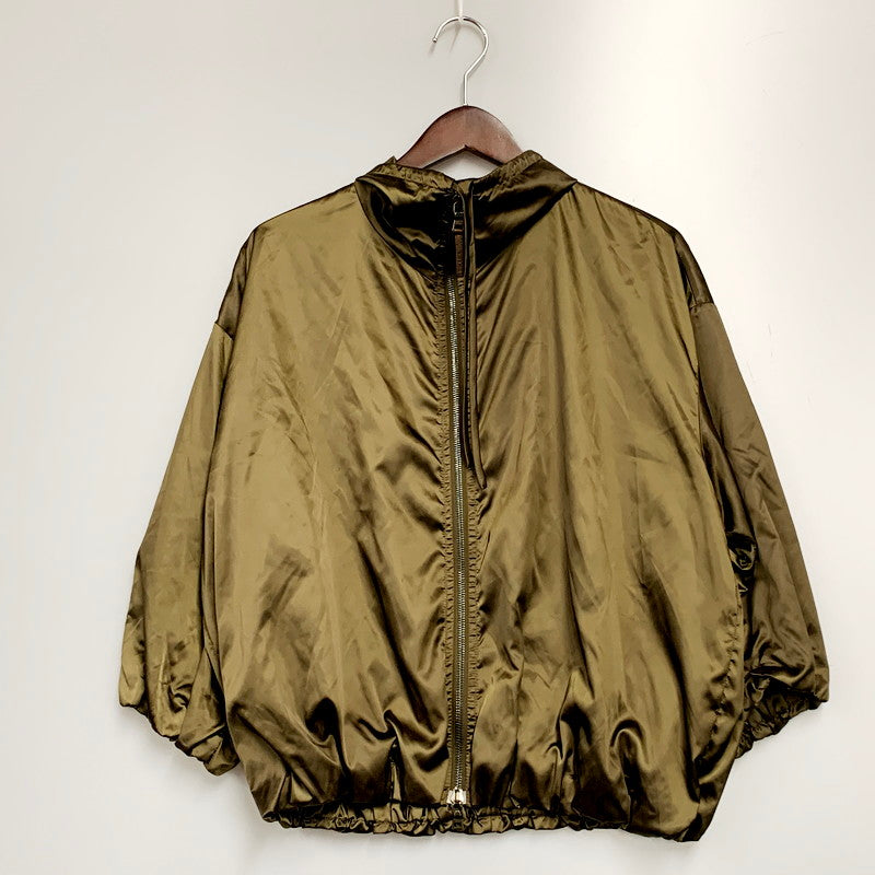 【中古品】【メンズ】 PRADA SPORTS プラダスポーツ 00S HIGH NECK NYLON JACKET ハイネック ナイロン ジャケット アウター 141-240715-as-07-izu カラー：カーキ 万代Net店