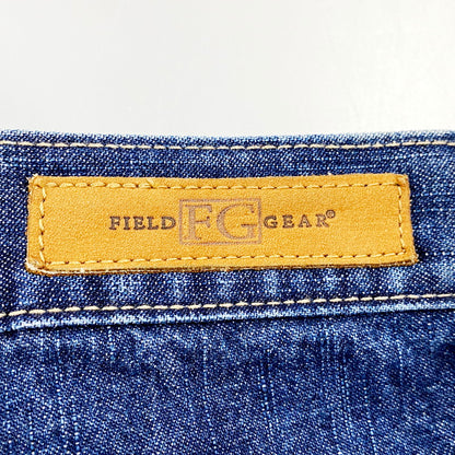 【中古品】【メンズ】  FIELD GEAR DENIM PANTS デニムパンツ 花柄 刺繍 ジーンズ ズボン ボトムス 157-240716-ay-30-izu サイズ：12 カラー：インディゴ 万代Net店