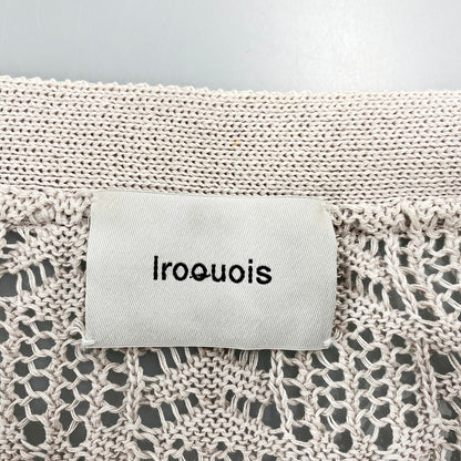 【中古品】【メンズ】 Iroquois イロコイ 22SS MESH CARDIGAN 279221 メッシュカーディガン 薄手 トップス 140-240716-ay-27-izu サイズ：2 カラー：グレー 万代Net店