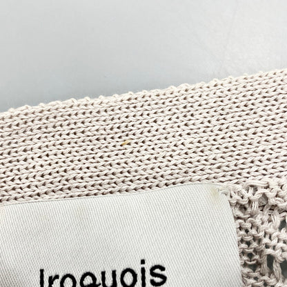 【中古品】【メンズ】 Iroquois イロコイ 22SS MESH CARDIGAN 279221 メッシュカーディガン 薄手 トップス 140-240716-ay-27-izu サイズ：2 カラー：グレー 万代Net店