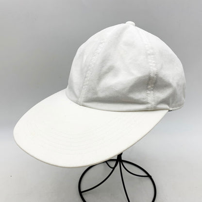 【中古品】【メンズ/レディース】  SEE SEE シーシー SIMPLE COTTON 6PANEL CAP シンプルコットン 6パネルキャップ 帽子 185-240720-mk-07-izu サイズ：F カラー：ホワイト 万代Net店