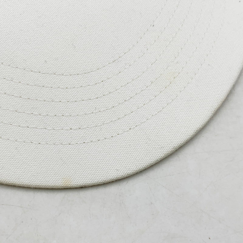 【中古品】【メンズ/レディース】  SEE SEE シーシー SIMPLE COTTON 6PANEL CAP シンプルコットン 6パネルキャップ 帽子 185-240720-mk-07-izu サイズ：F カラー：ホワイト 万代Net店