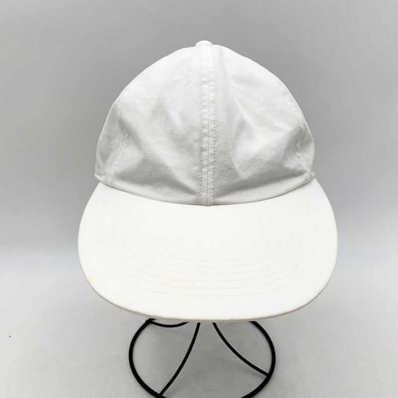 【中古品】【メンズ/レディース】  SEE SEE シーシー SIMPLE COTTON 6PANEL CAP シンプルコットン 6パネルキャップ 帽子 185-240720-mk-07-izu サイズ：F カラー：ホワイト 万代Net店