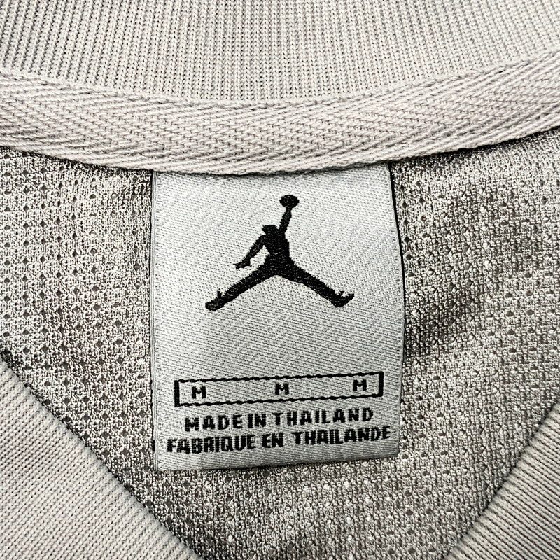 【中古品】【メンズ】 NIKE ナイキ JORDAN NS JUMPMAN MESH TEE ジョーダン ジャンプマン メッシュTシャツ ロゴ 刺繍 トップス 146-240720-ay-06-izu サイズ：M カラー：グレー 万代Net店