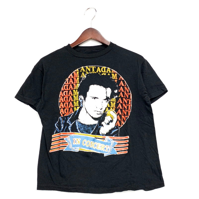 【中古品】【メンズ】  ADAM ANT アダム・アント 80S BOOTLEG TEE 80年代 ブートレッグ Tシャツ トップス 半袖 146-240819-ma-11-izu サイズ：サイズ不明 カラー：黒 万代Net店