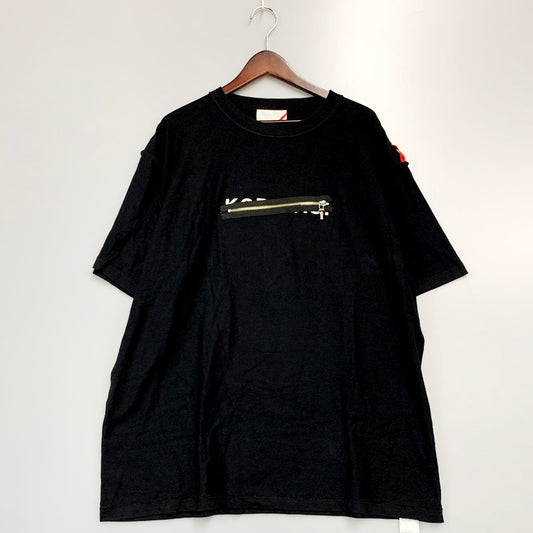 【中古品】【メンズ】 PHINGERIN フィンガリン P-ZIP TEE PD-241-CS-091 ジップ Tシャツ 半袖 トップス 140-240729-as-21-izu サイズ：XL カラー：ブラック 万代Net店