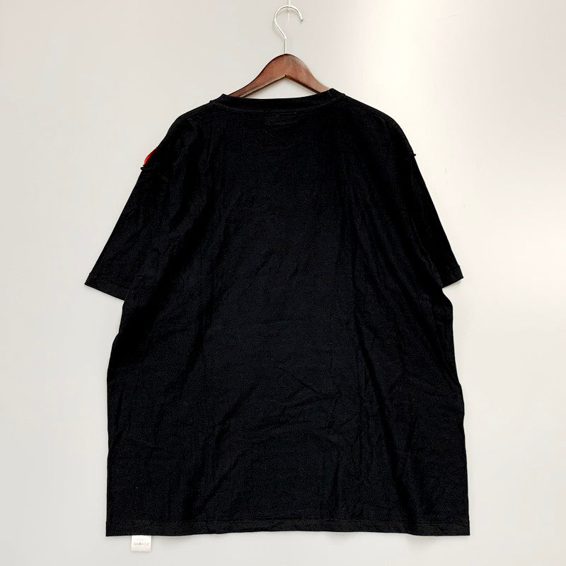 【中古品】【メンズ】 PHINGERIN フィンガリン P-ZIP TEE PD-241-CS-091 ジップ Tシャツ 半袖 トップス 140-240729-as-21-izu サイズ：XL カラー：ブラック 万代Net店