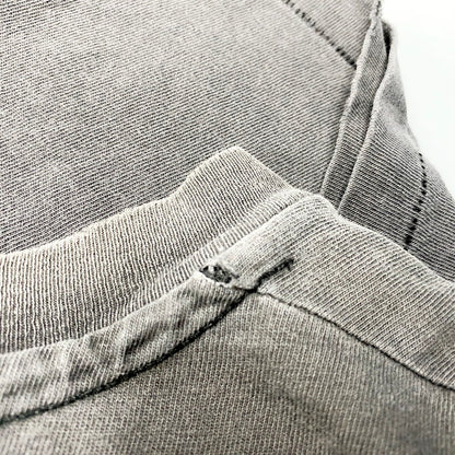 【現状渡し品】【メンズ】 ANDAZIA M.C.ESCHER Sky and Water ART TEE マウリッツ・コルネリス・エッシャー USA製 空と水 だまし絵 アート 半袖 Tシャツ トップス 146-240725-as-08-izu サイズ：XL カラー：グレー 万代Net店