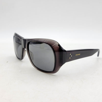 【中古品】【メンズ/レディース】 CELINE セリーヌ CL400491 SUNGLASSES サングラス 小物 服飾雑貨 183-240726-ay-04-izu サイズ：56口19-130 カラー：ブラック 万代Net店