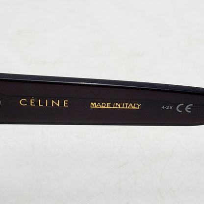 【中古品】【メンズ/レディース】 CELINE セリーヌ CL400491 SUNGLASSES サングラス 小物 服飾雑貨 183-240726-ay-04-izu サイズ：56口19-130 カラー：ブラック 万代Net店