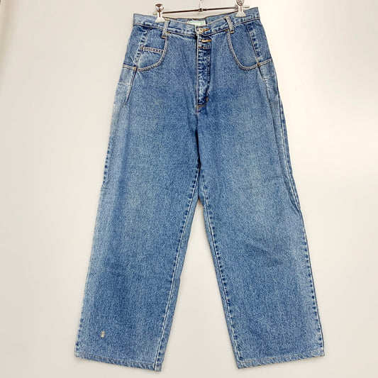 【中古品】【メンズ】 Guess ゲス 90S DENIM PANTS USA製 デニムパンツ ボトムス 157-240729-as-33-izu サイズ：31 カラー：インディゴ 万代Net店