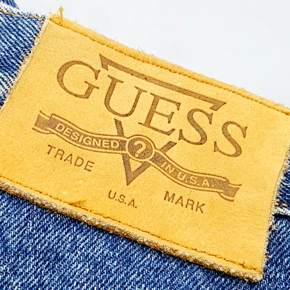 【中古品】【メンズ】 Guess ゲス 90S DENIM PANTS USA製 デニムパンツ ボトムス 157-240729-as-33-izu サイズ：31 カラー：インディゴ 万代Net店