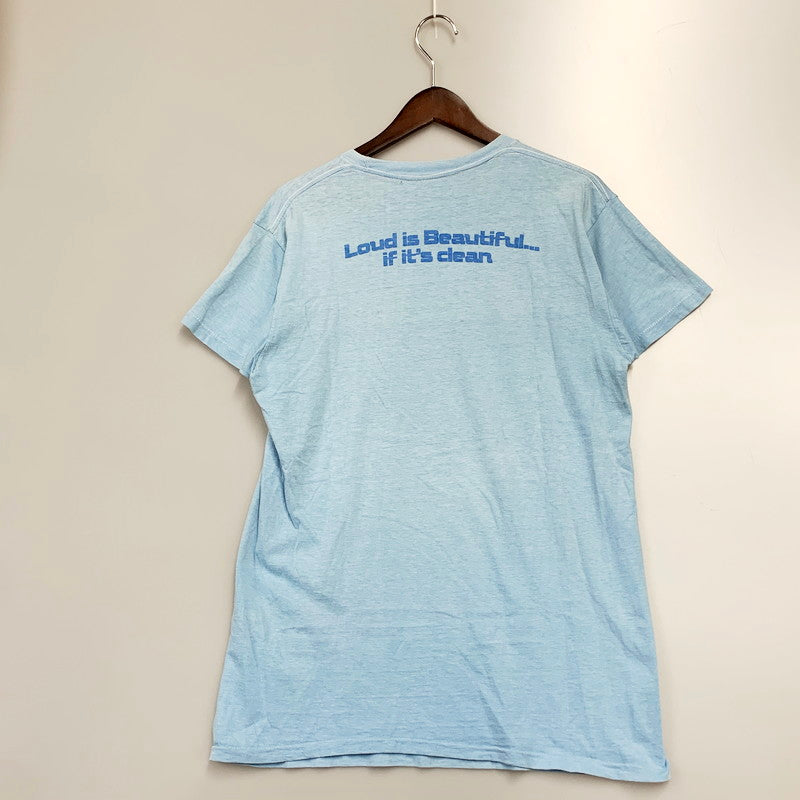 【中古品】【メンズ】 SCREEN STARS スクリーンスターズ 70'S CERWIN VEGA 企業Tシャツ 半袖 トップス 146-240729-as-17-izu サイズ：XL カラー：ブルー 万代Net店