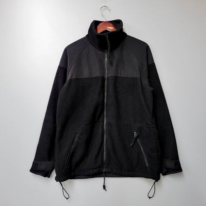 【中古品】【メンズ】  U.S.ARMY ECWCS FLEECE JACKET SPO100-03-D-EB88 GOODWILL社製 フリースジャケット アウター 146-240801-as-35-izu サイズ：M カラー：ブラック 万代Net店